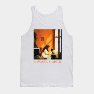 Girl at a Sewing Machine by Edward Hopper Tank Top